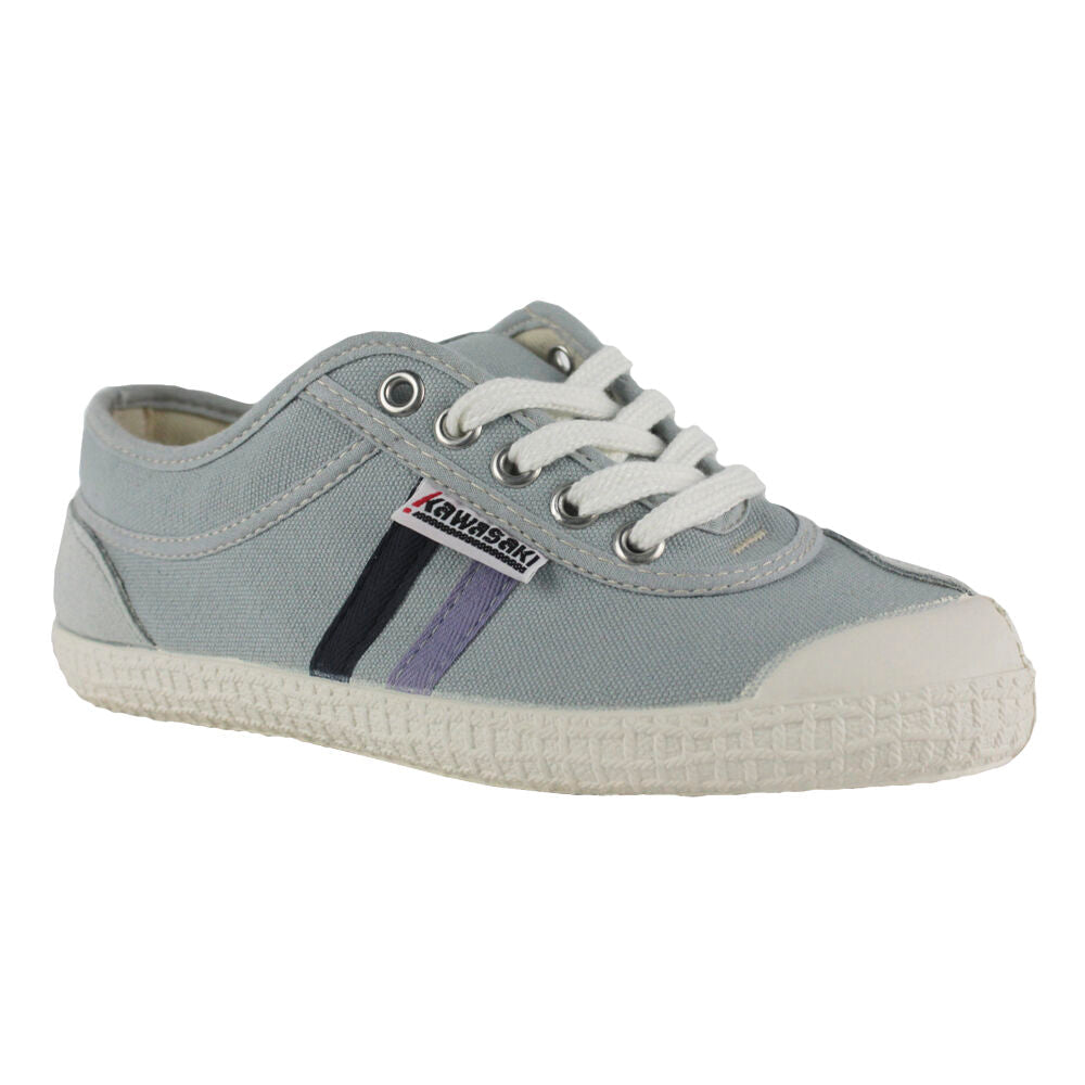 Kawasaki Retro 23 Canvas Shoe K2320W Mouse Gray Lght Purple/Pink