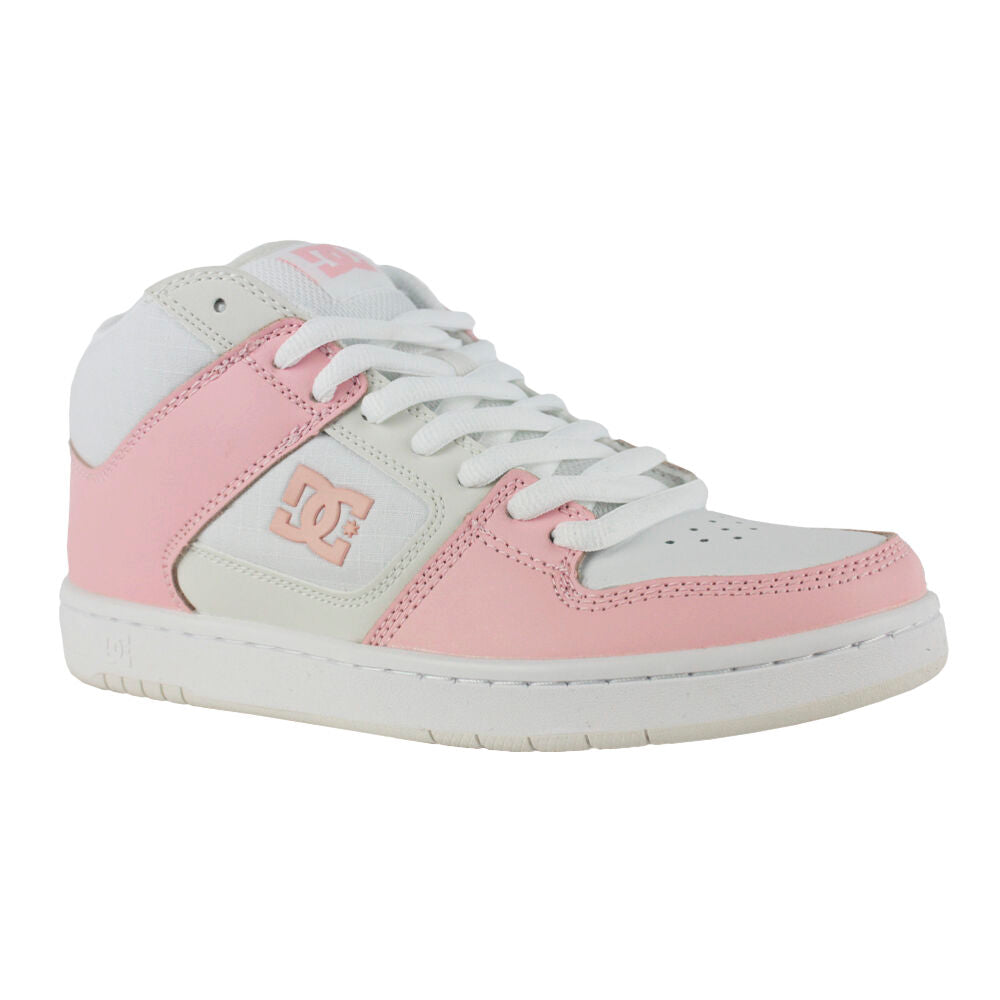 DC Shoes Manteca 4 Mid Adjs100147 Blanc/Rose (Wpn)