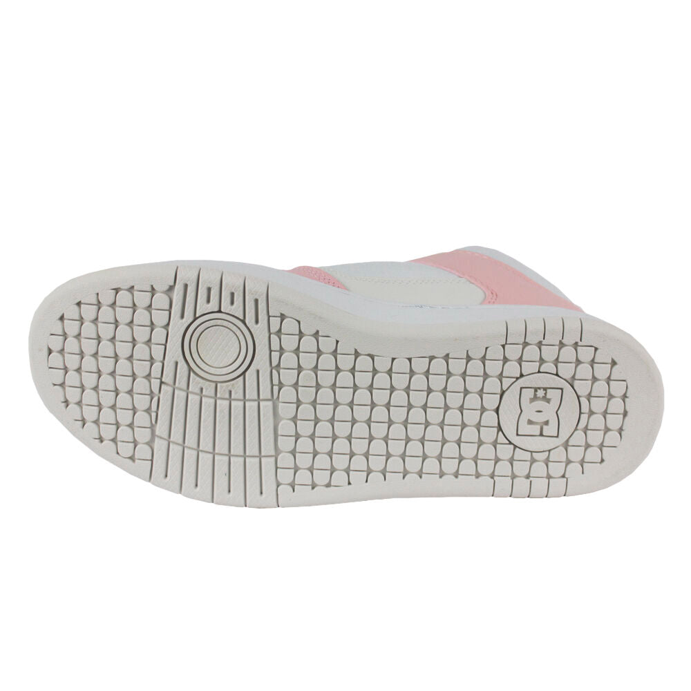 DC Shoes Manteca 4 Mid Adjs100147 Blanc/Rose (Wpn)