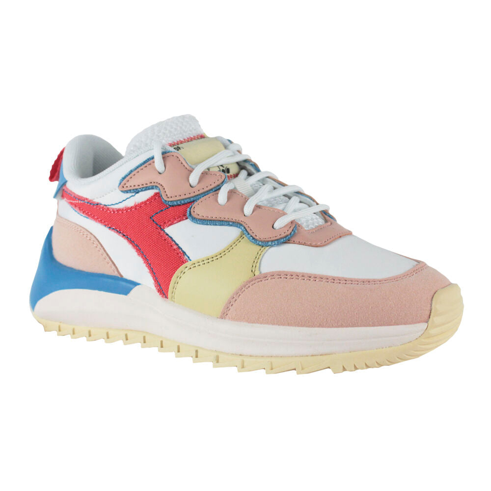Diadora Jolly Canvas Wn 501.178305 01 C9868 White/Evening Sand/Hot Co