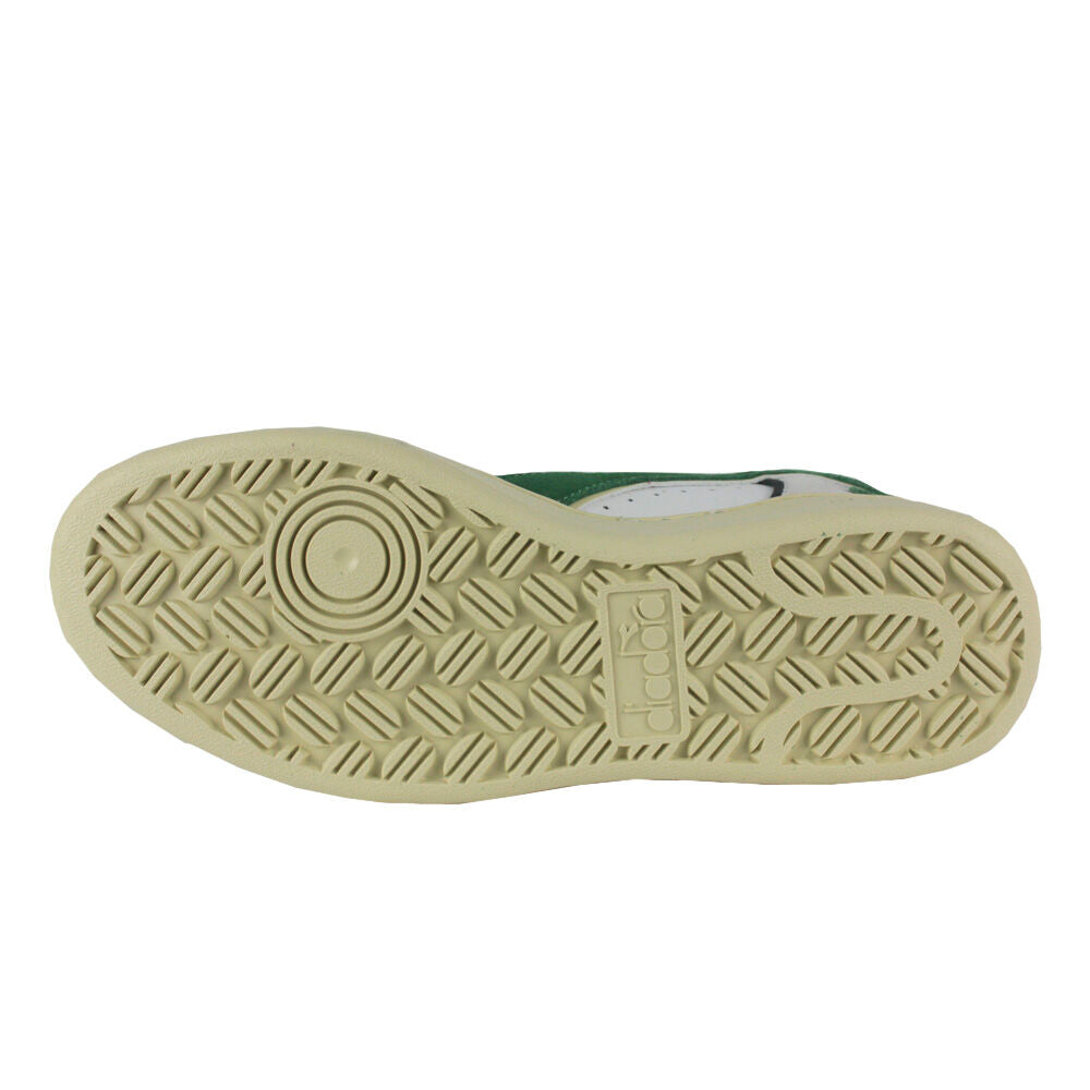 Diadora Magic Basket Demi Cut Suede Leather 501.178563 01 C1912 Amazon/White
