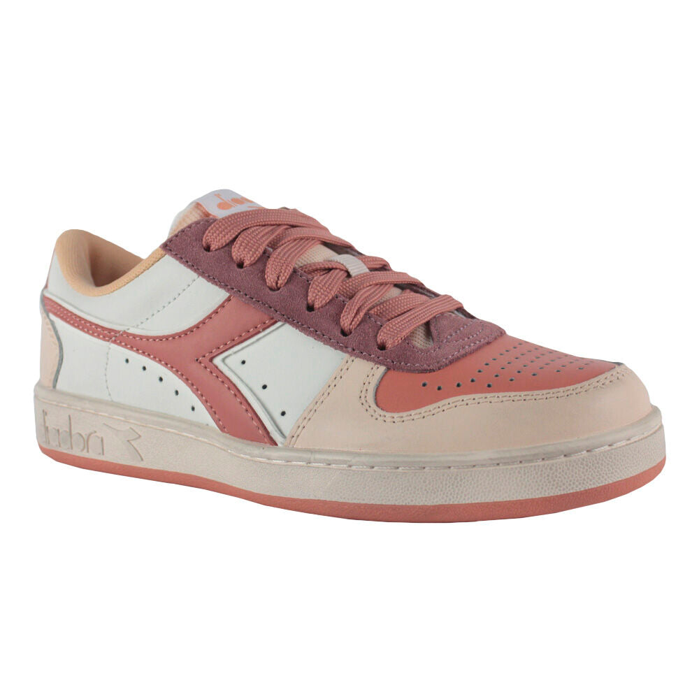 Diadora Magic Basket Low Icona Wn 501.178737 01 C9865 Coral Haze/Beach Sand/Blc