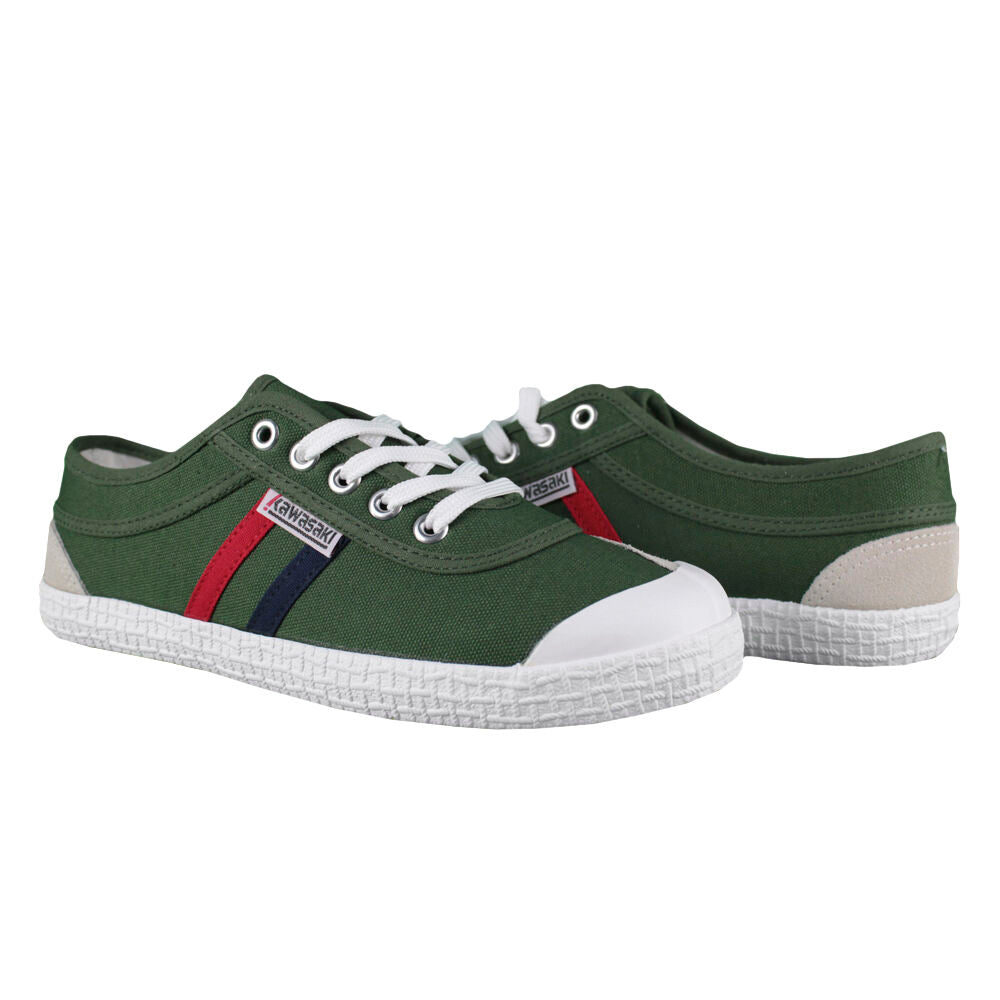 Chaussure rétro en toile Kawasaki K192496 3026 Forêt-Noire