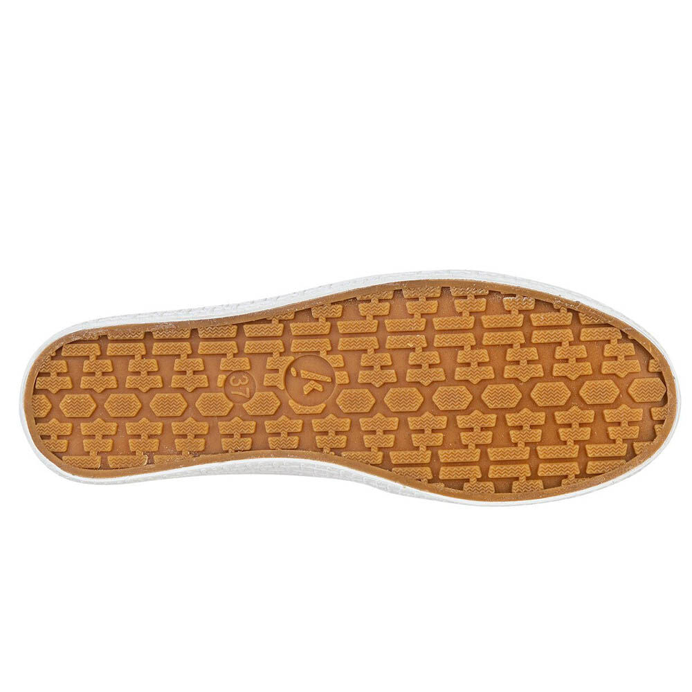 Chaussures en toile pailletée Kawasaki K194522 8889 Argent