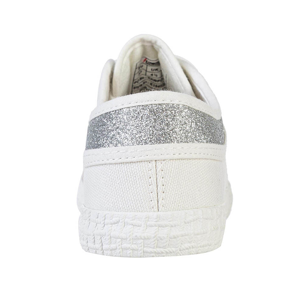 Chaussures en toile pailletée Kawasaki K194522 8889 Argent