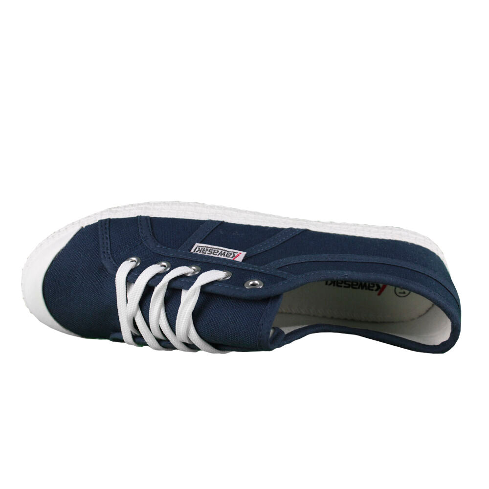 Chaussures de tennis Kawasaki en toile K202403 2002 Bleu marine