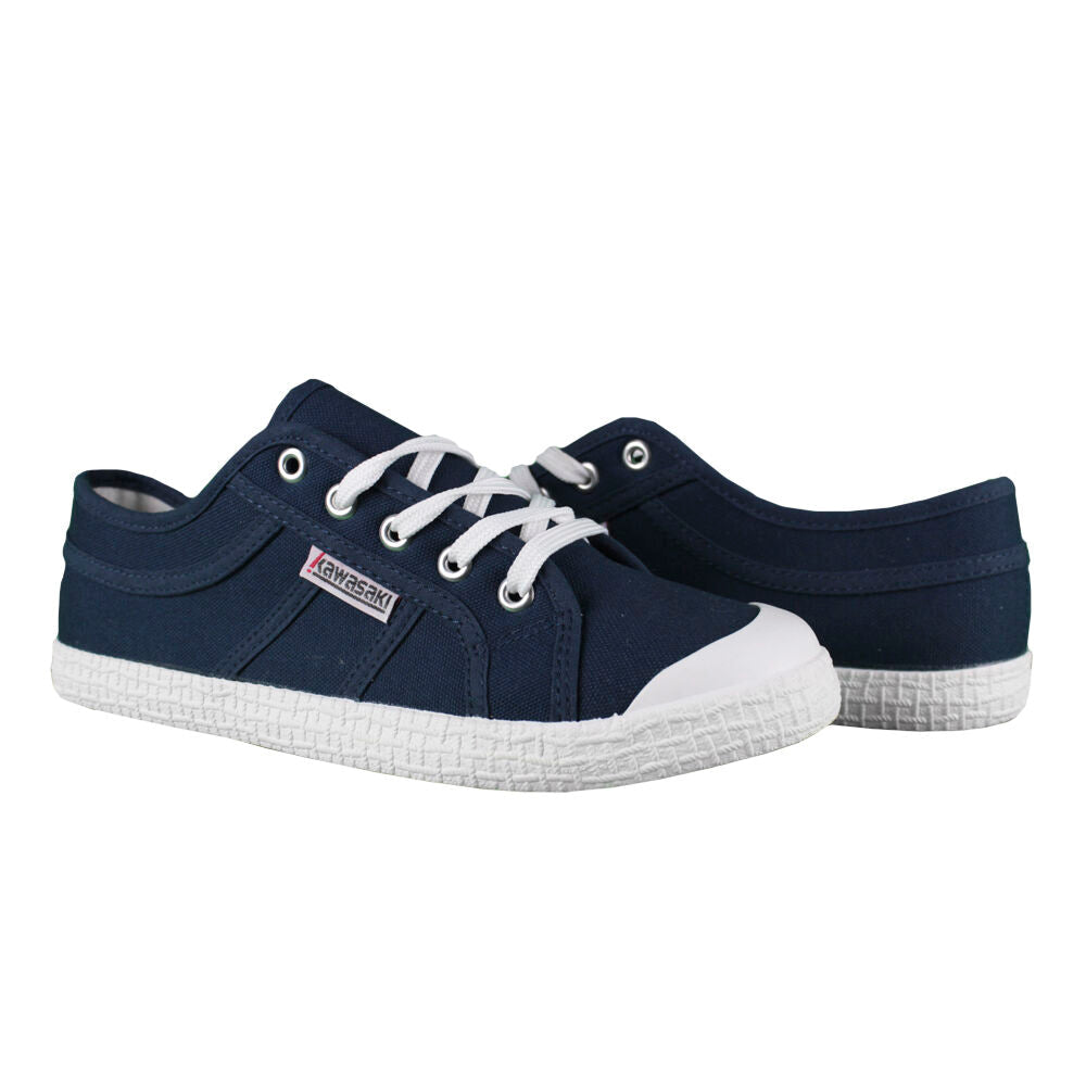 Chaussures de tennis Kawasaki en toile K202403 2002 Bleu marine