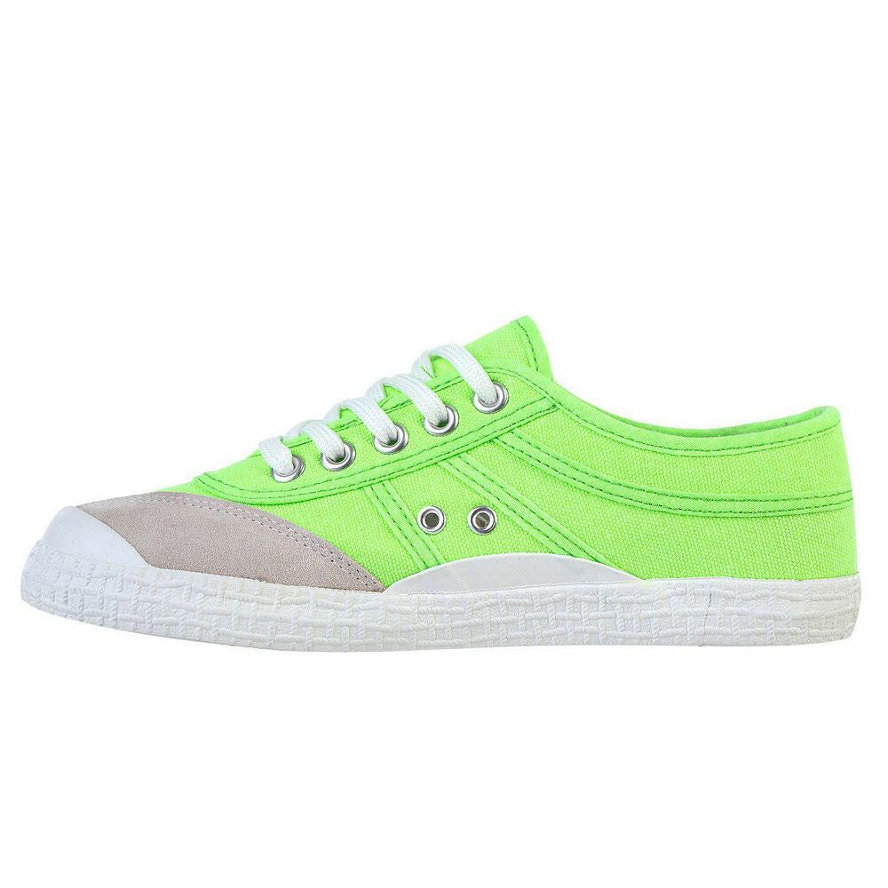Kawasaki Original Neon Canvas shoe K202428 3002 Green Gecko