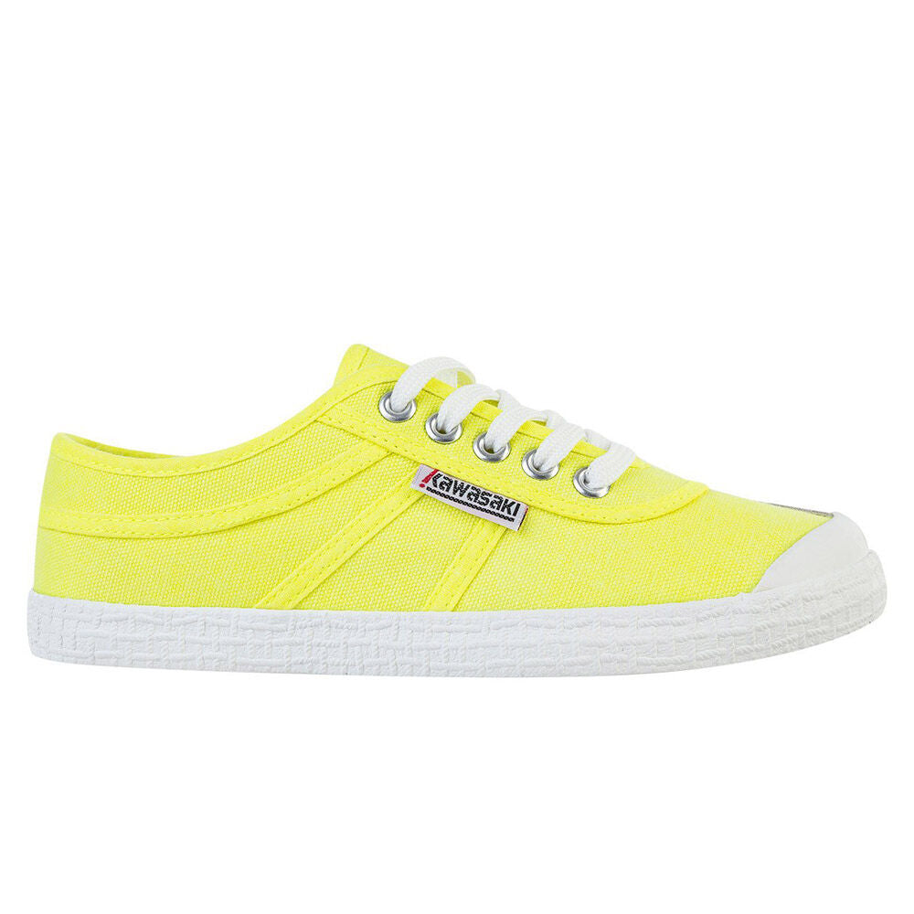 Chaussures Kawasaki Original Neon Canvas K202428 5001 Jaune sécurité