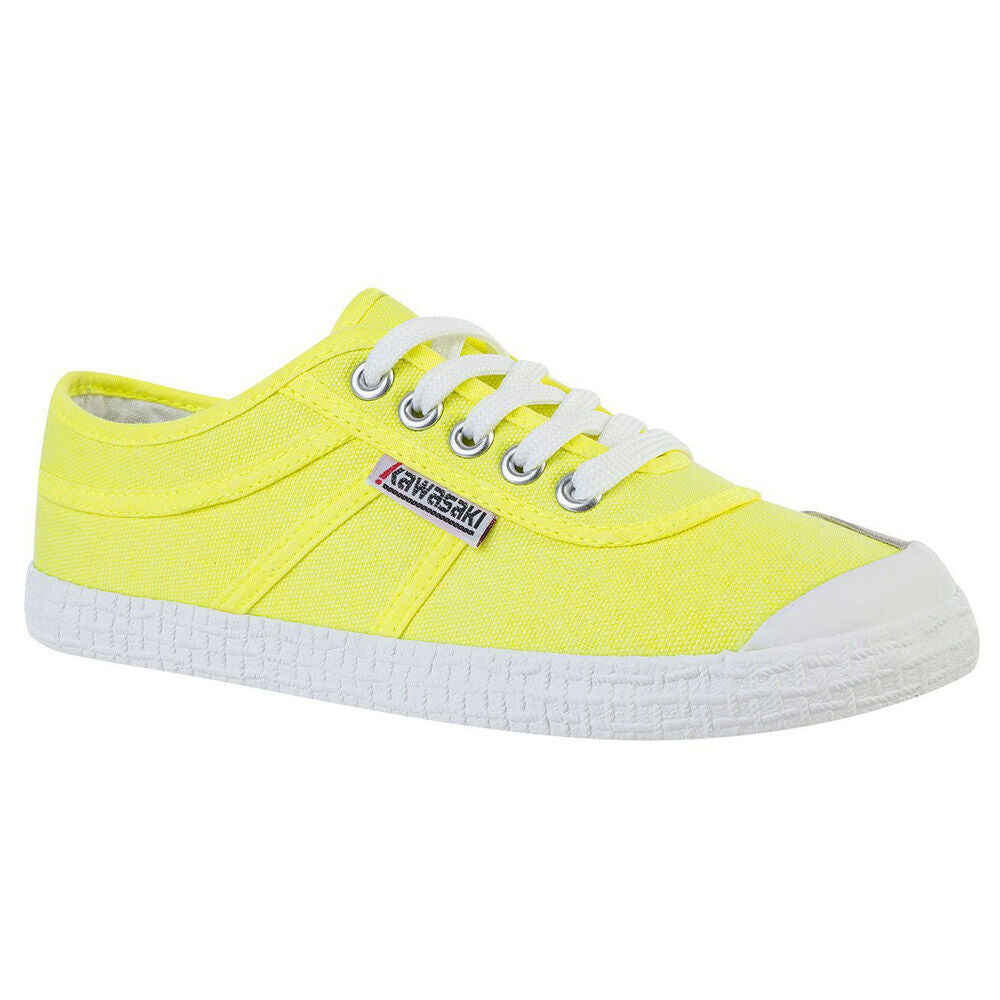 Chaussures Kawasaki Original Neon Canvas K202428 5001 Jaune sécurité