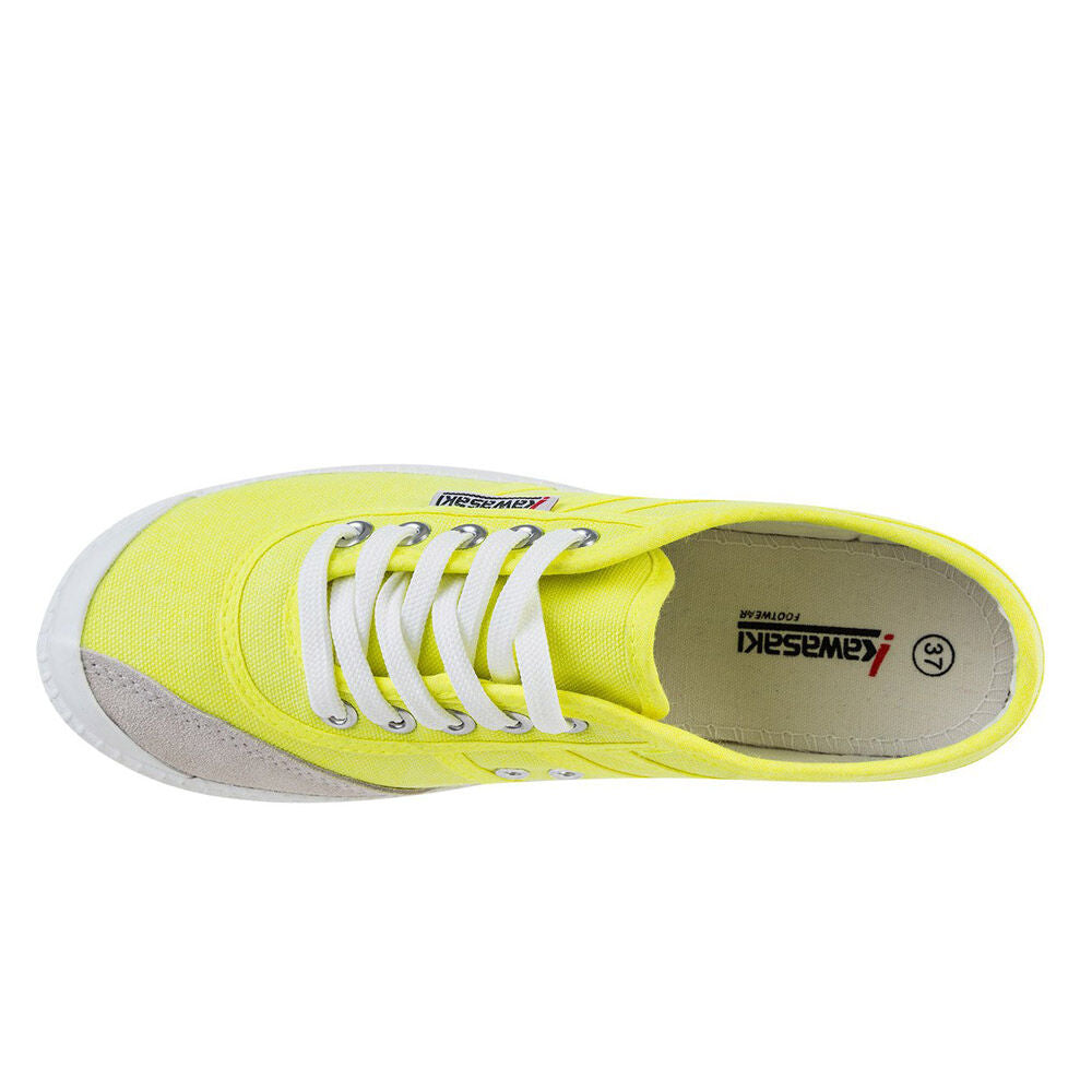 Chaussures Kawasaki Original Neon Canvas K202428 5001 Jaune sécurité