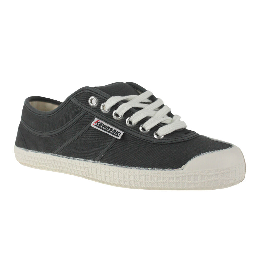 Chaussures en toile Kawasaki Basic 23 K23B64401 Koks, semelle blanche