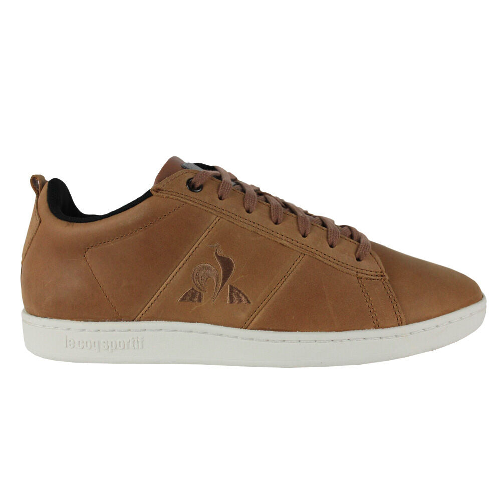 Le Coq Sportif Courtclassic Black Jean 2220240 Cuoio
