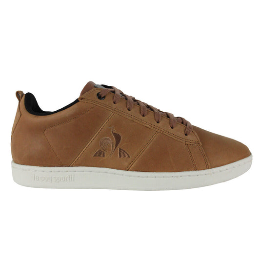 Le Coq Sportif Courtclassic Black Jean 2220240 Cuoio