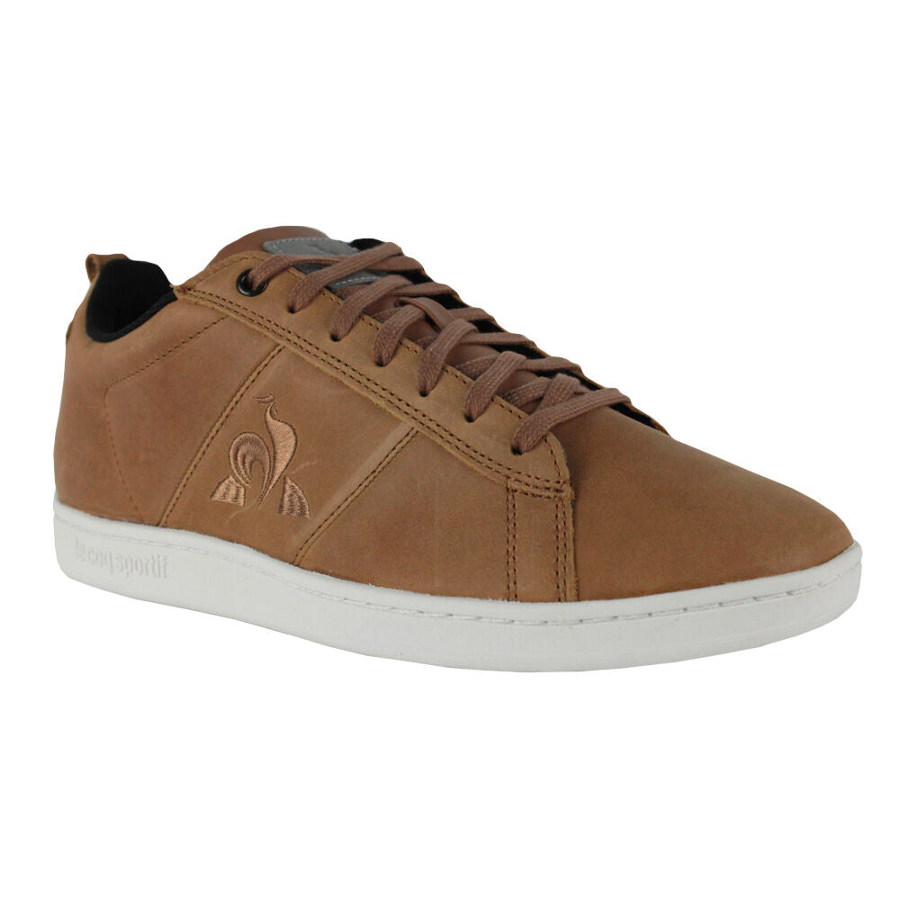 Le Coq Sportif Courtclassic Black Jean 2220240 Cuoio