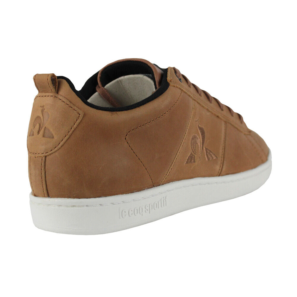 Le Coq Sportif Courtclassic Black Jean 2220240 Cuoio