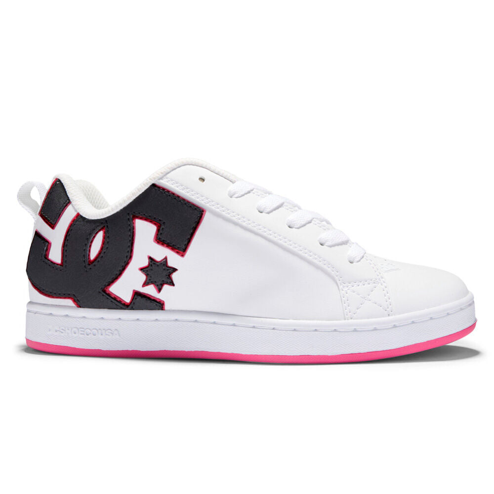 DC Shoes Court Graffik 300678 Noir/Blanc/Rose Fou (Bw1)