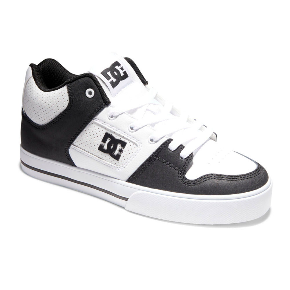 DC Shoes Pure Mid Adys400082 White/Black/White (Wbi)