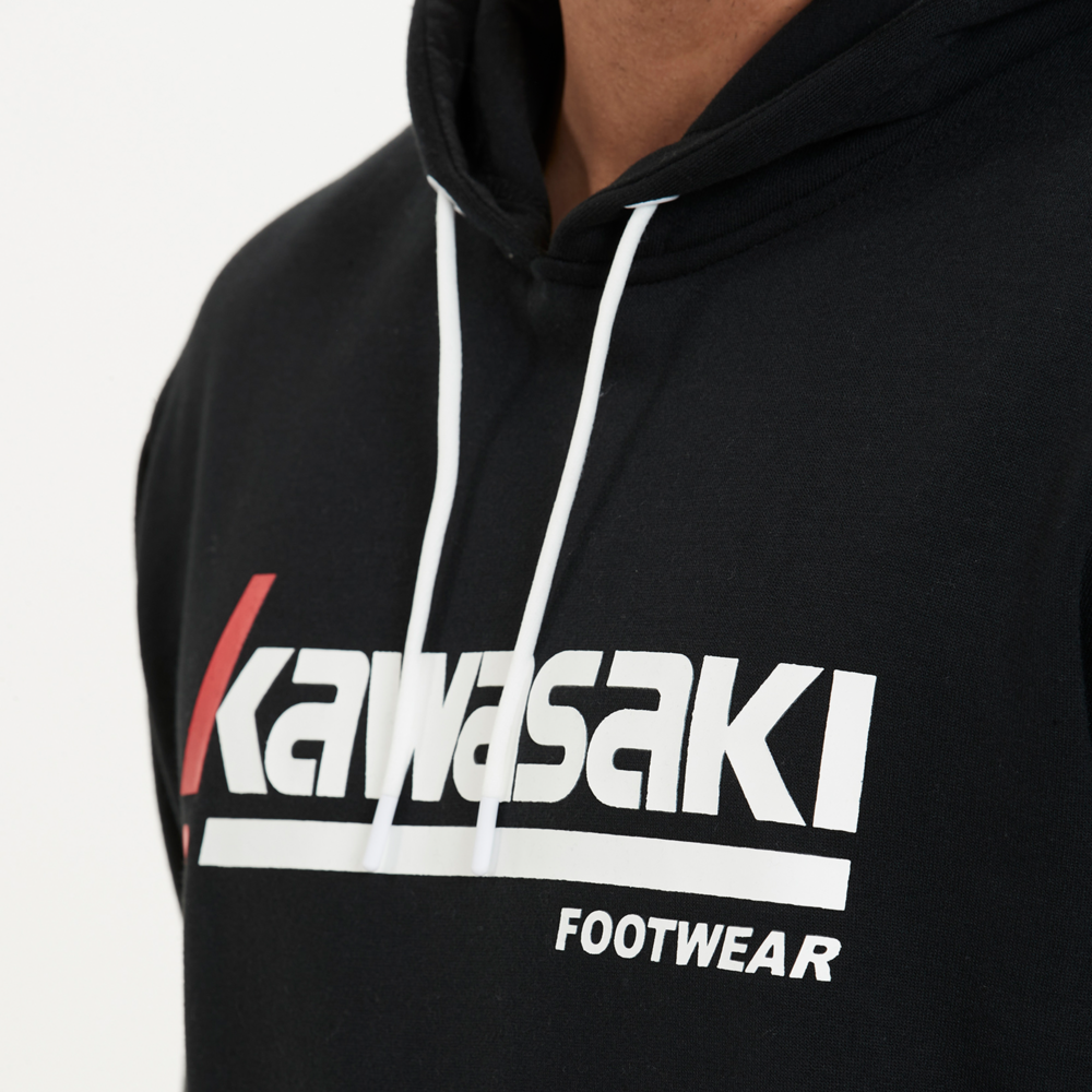 Sweat à capuche unisexe Killa K202153 1001 Noir
