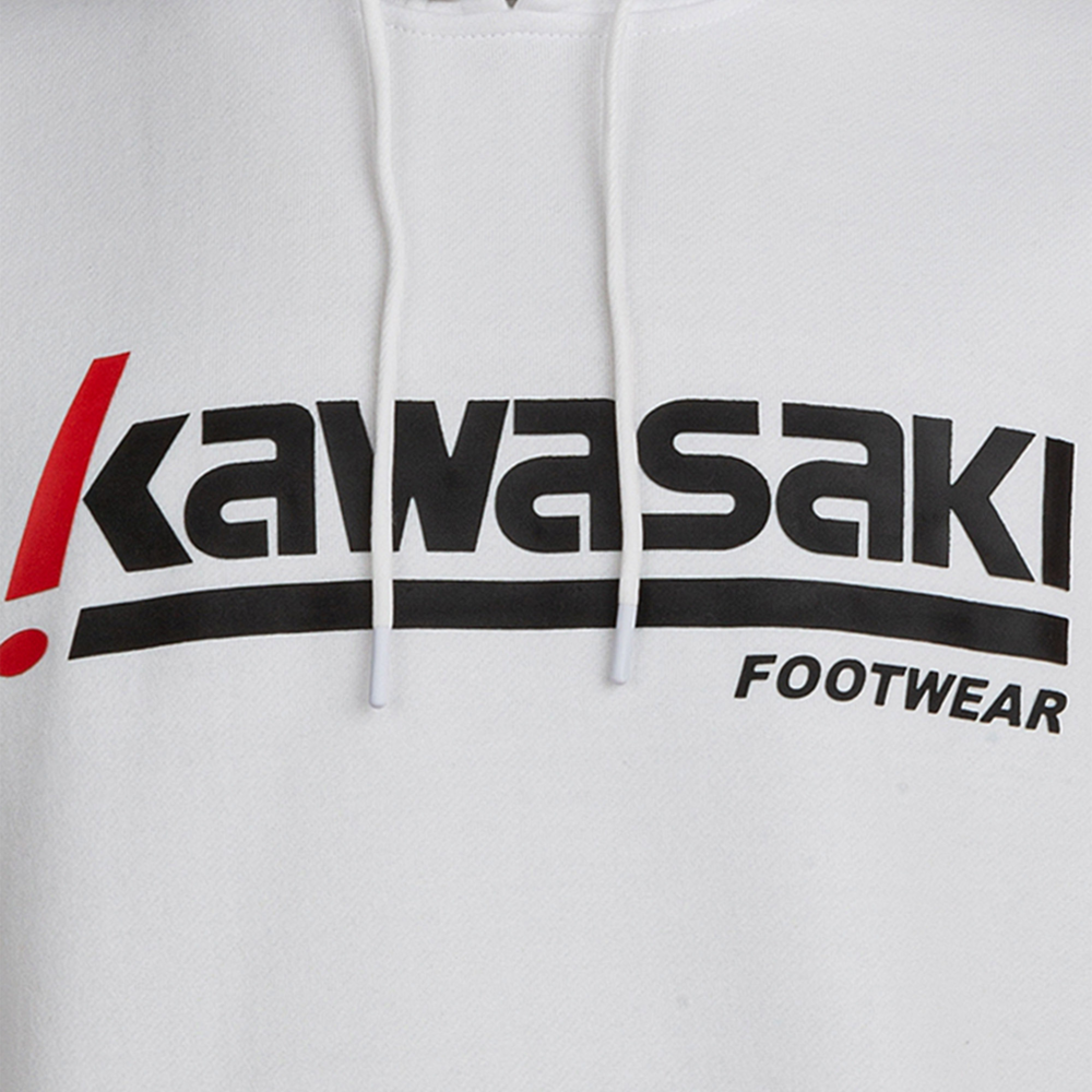 Sweat à capuche unisexe Killa K202153 1002 Blanc