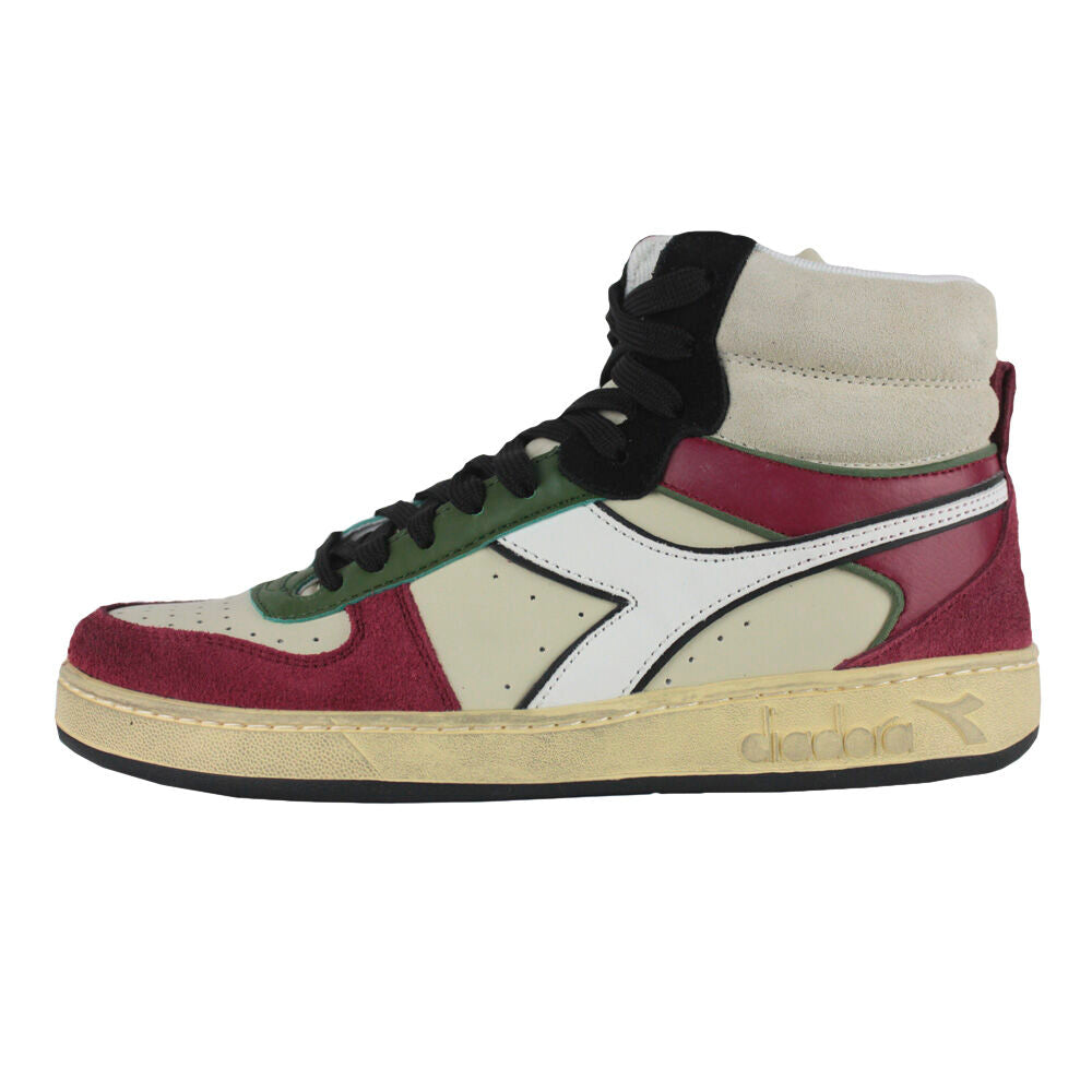 Diadora Magic Basket Mid Legacy 501.179008 01 C9986 Cloud Cream/Rhubarb/Black
