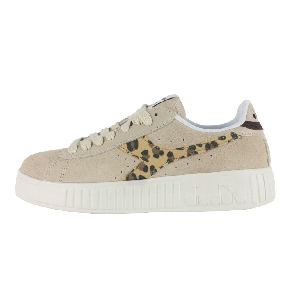 Diadora Game Step Suede Animalier 501.178739 01 C8101 White/Parchment