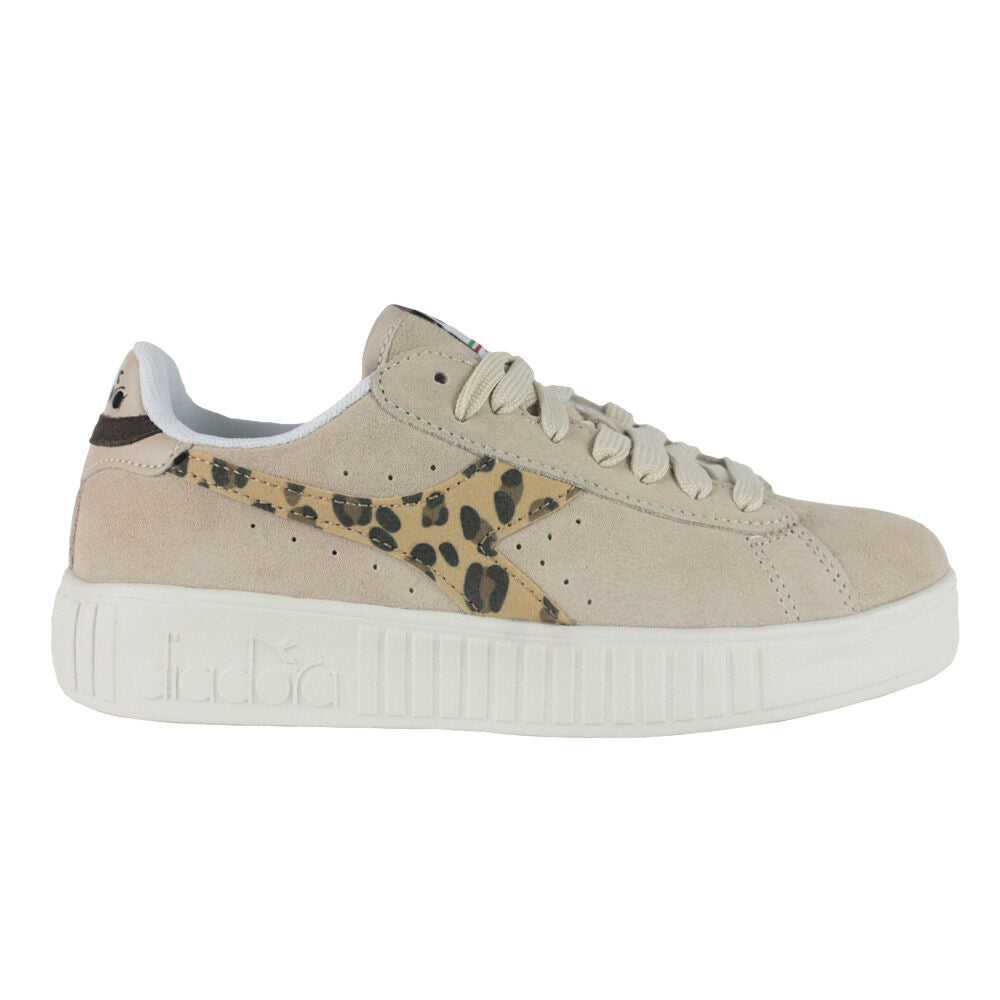Diadora Game Step Suede Animalier 501.178739 01 C8101 White/Parchment