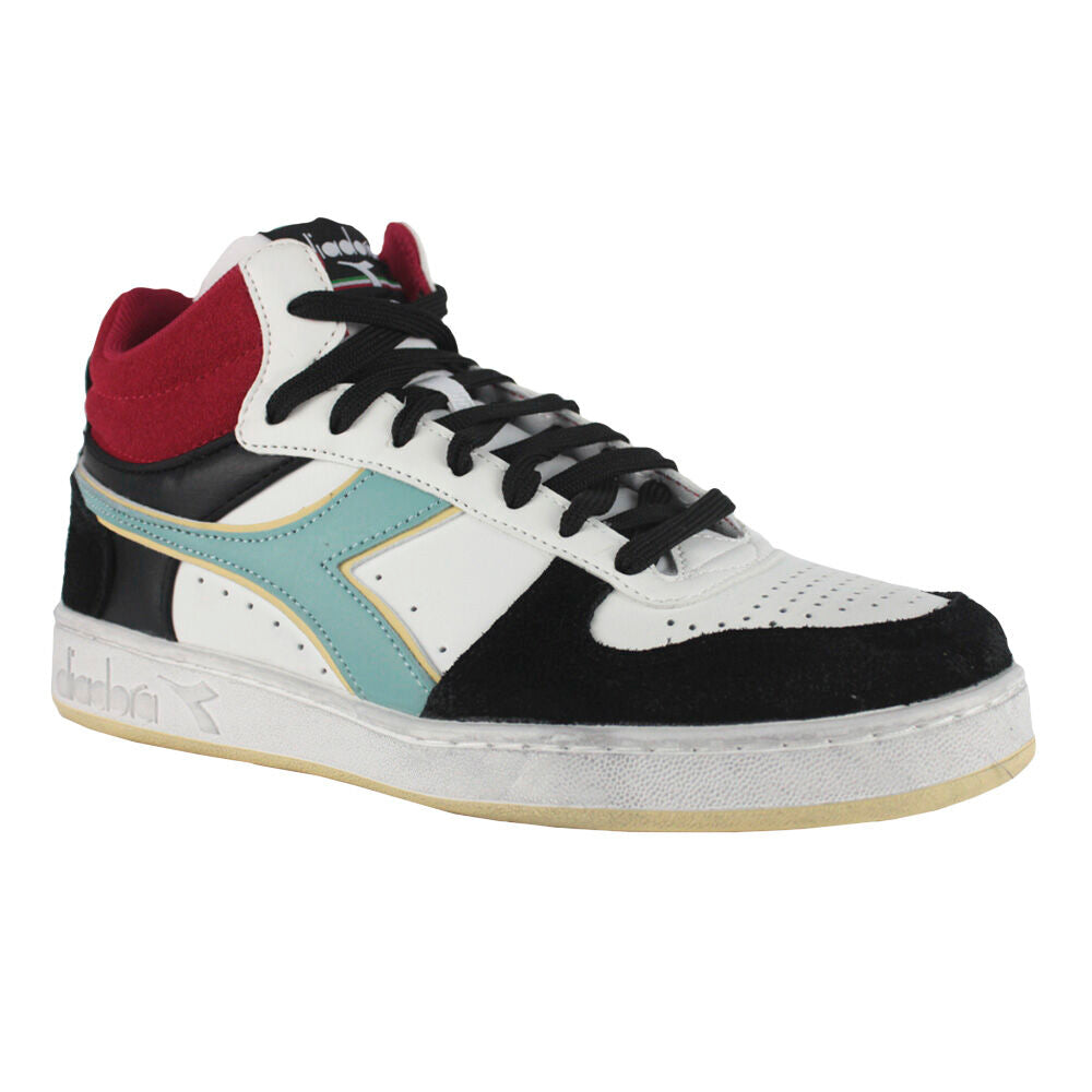 Diadora Magic Basket Demi Legacy 501.179009 01 D0096 White/Black/Lychee