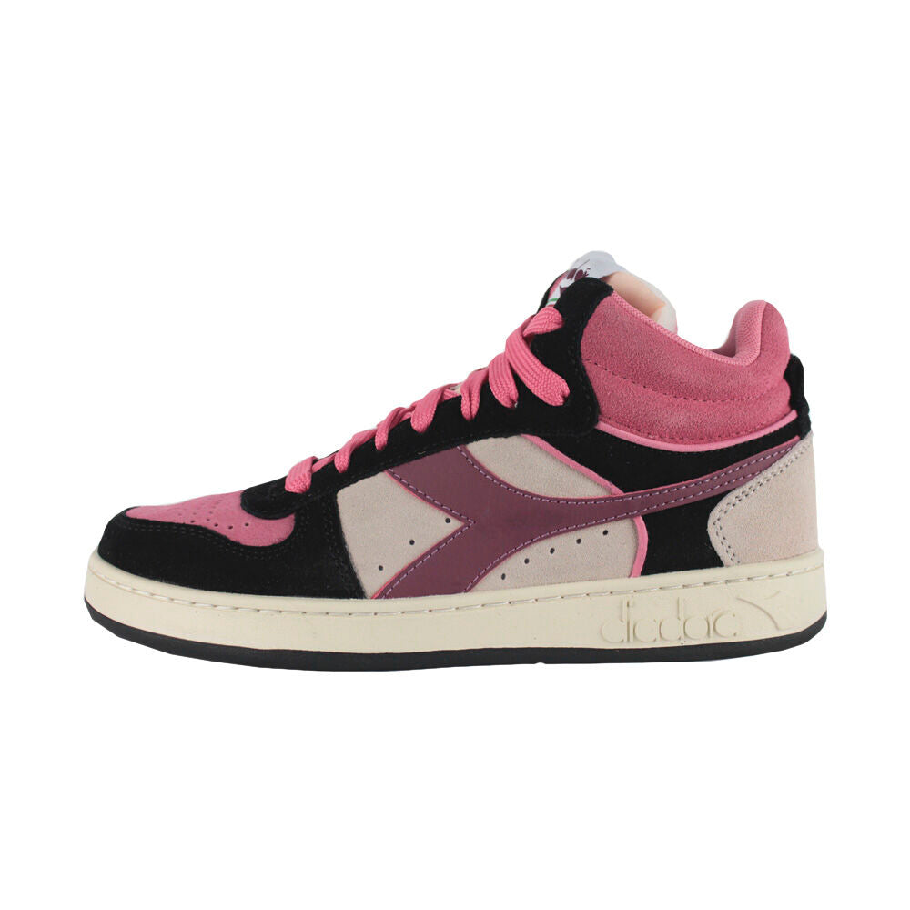 Diadora Magic Basket Demi Suede Wn 501.179012 01 D0111 Silver Peony/Black/Tea Ro