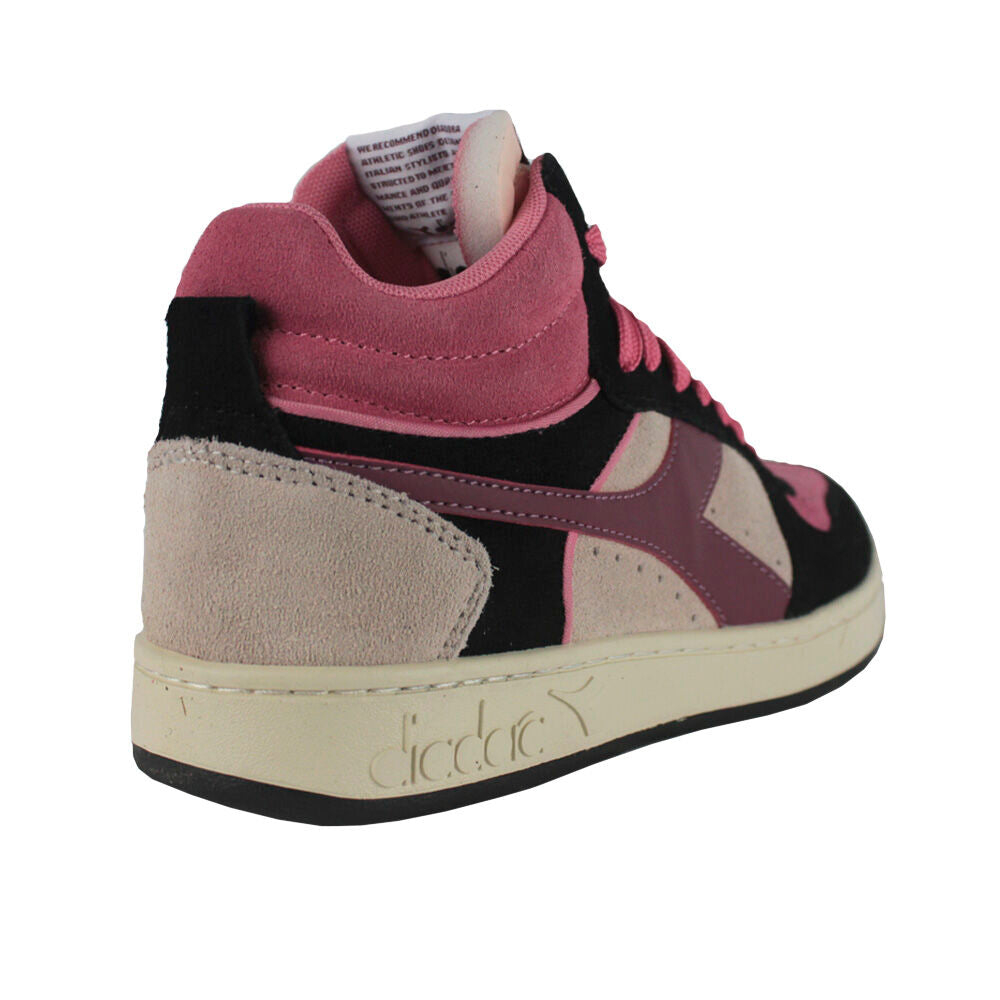 Diadora Magic Basket Demi Suede Wn 501.179012 01 D0111 Silver Peony/Black/Tea Ro
