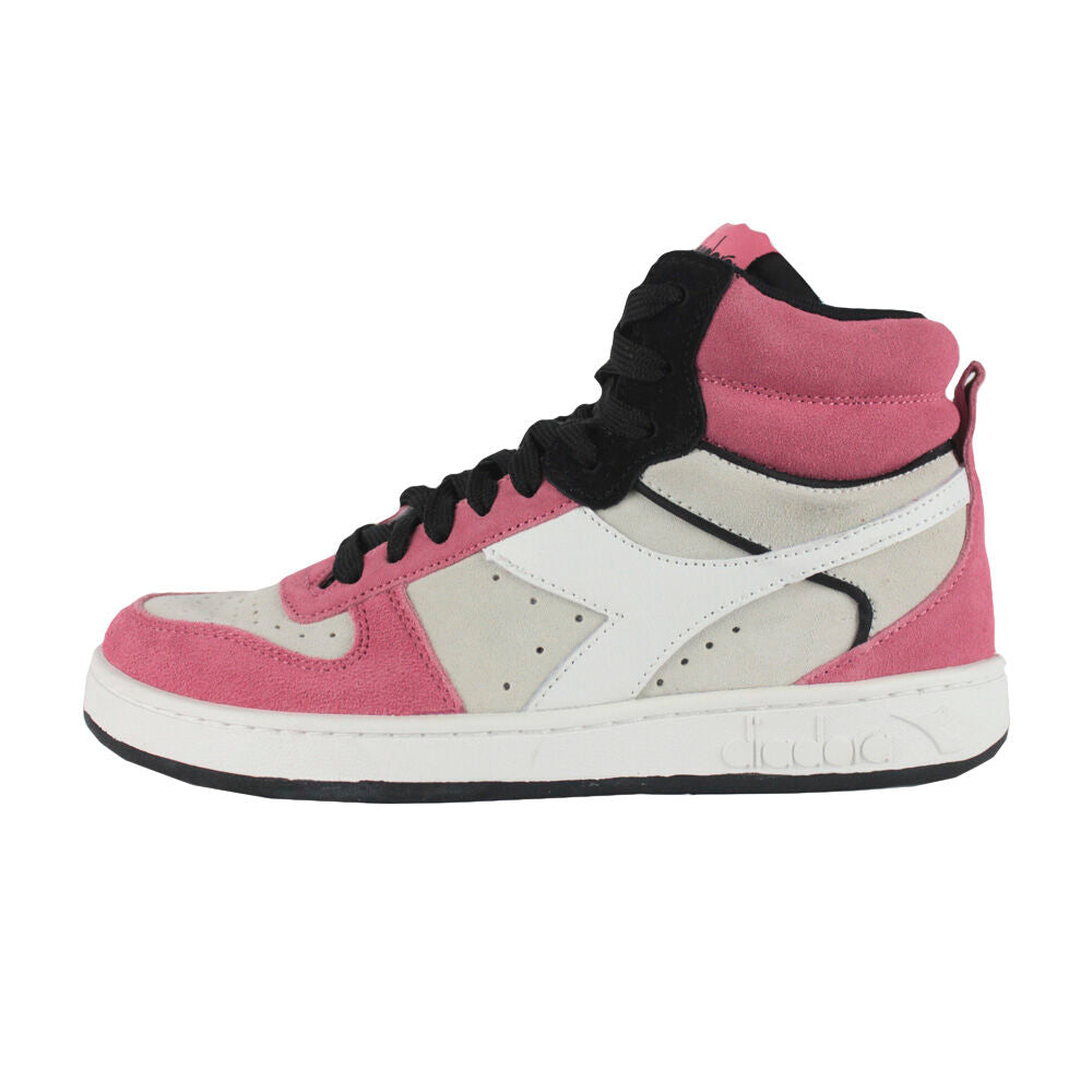 Diadora Magic Basket Mid Suede Wn 501.179011 01 C9996 White/Tea Rose/Black