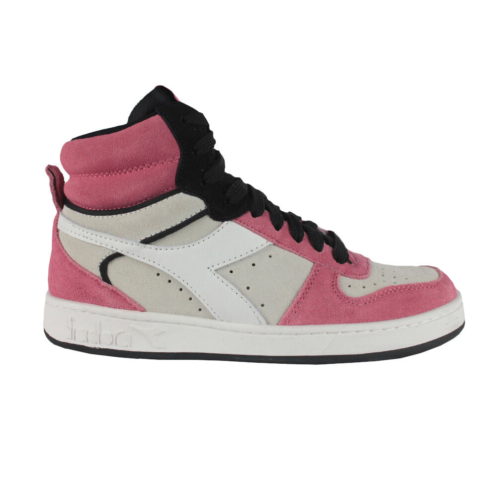 Diadora Magic Basket Mid Suede Wn 501.179011 01 C9996 White/Tea Rose/Black