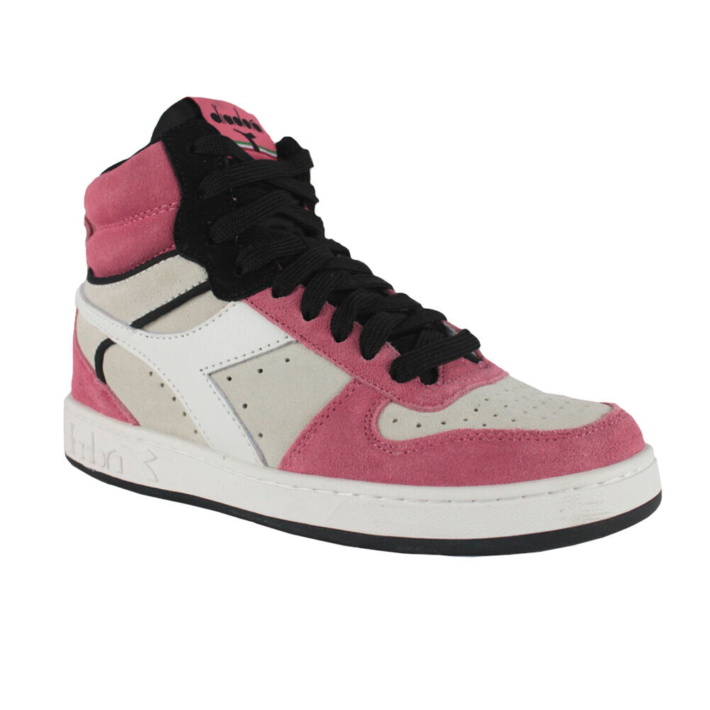 Diadora Magic Basket Mid Suede Wn 501.179011 01 C9996 White/Tea Rose/Black