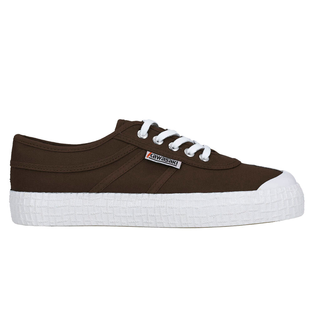Chaussures en toile Kawasaki Original 3.0 K232427 5045 Marron chocolat