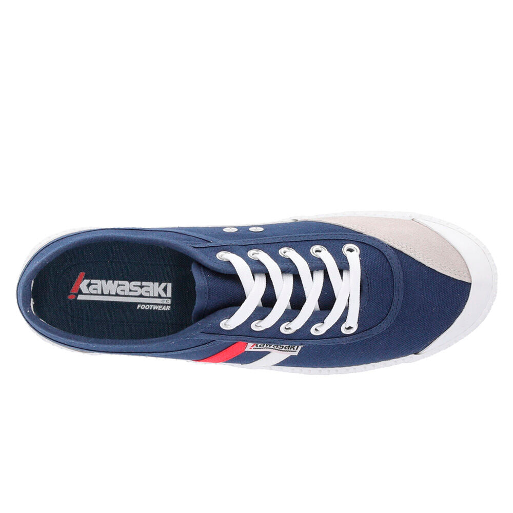 Chaussures en toile Kawasaki Retro 2.0 K232424 2002 Bleu marine