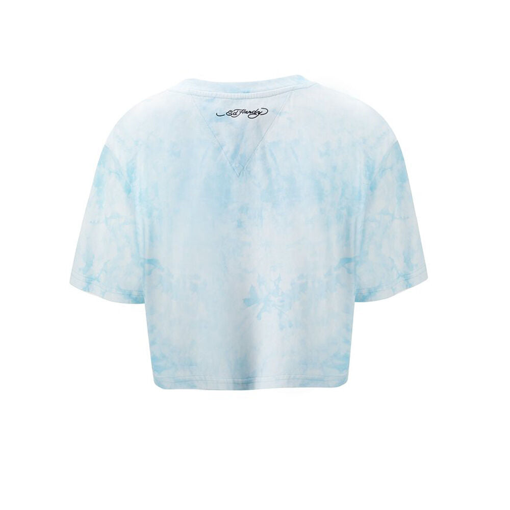 Ed Hardy The Tigers Grop Turquoise Top
