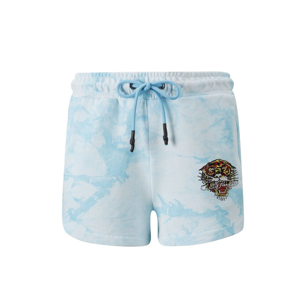 Ed Hardy Los Tigre Runner Short Turquesa
