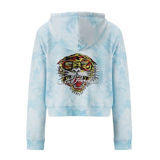 Ed Hardy Los Tigre Grop Hoody Turquesa