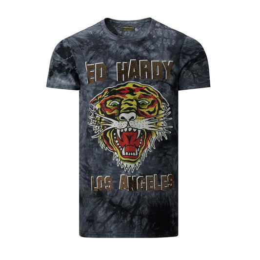 Ed Hardy Los Tigre T-Shirt Black