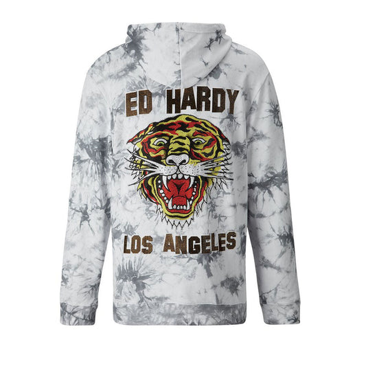 Ed Hardy Los Tigres Hoody Grey
