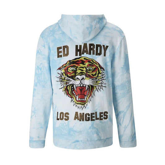Ed Hardy Los Tigre Hoody Turquesa