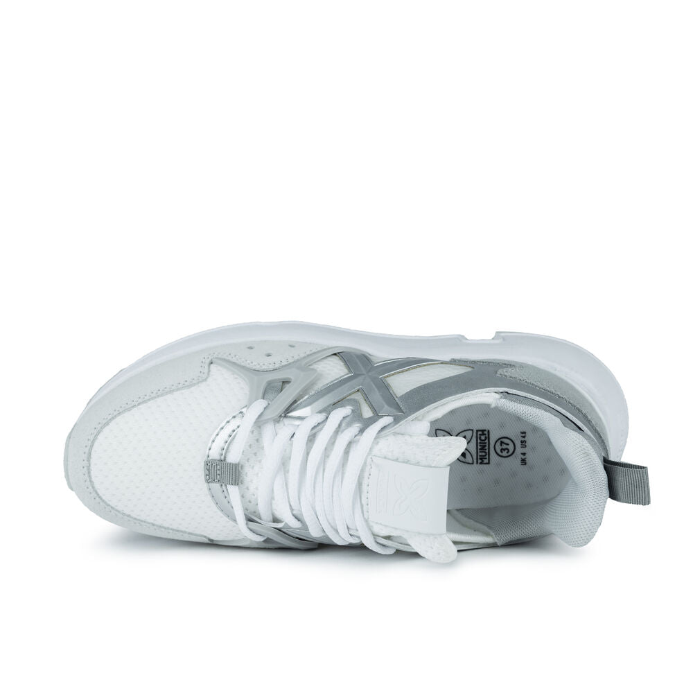 Munich Clik Woman 4172067 Blanco/Plata