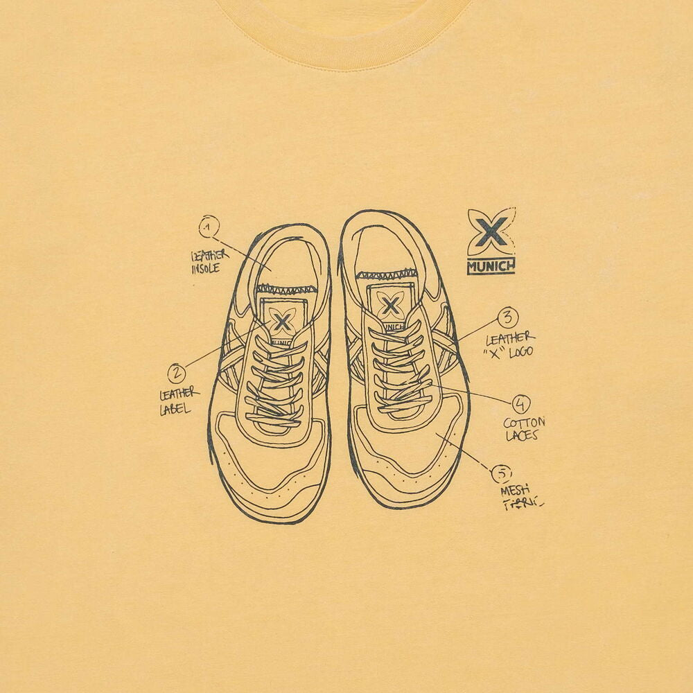 Baskets Munich T-Shirt 2507227 Jaune