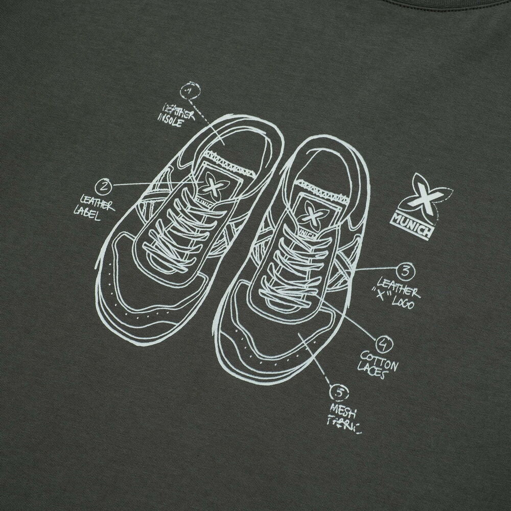 Baskets Munich T-Shirt 2507228 Anthracite