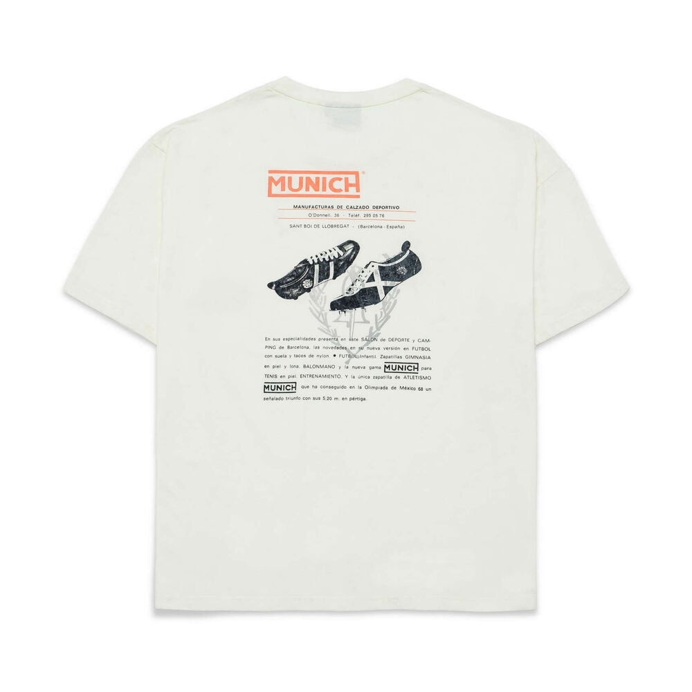 T-shirt Munich Vintage 2507229 Écru
