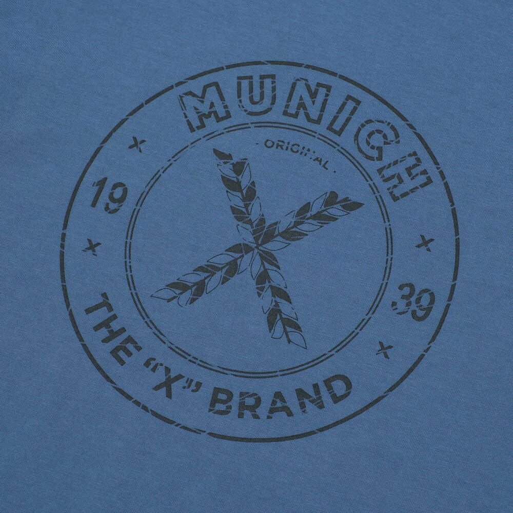 T-shirt Munich Vintage 2507232 Bleu