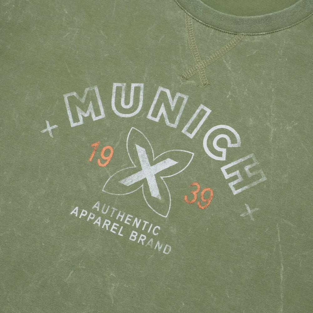 T-shirt Munich Vintage 2507233 Kaki