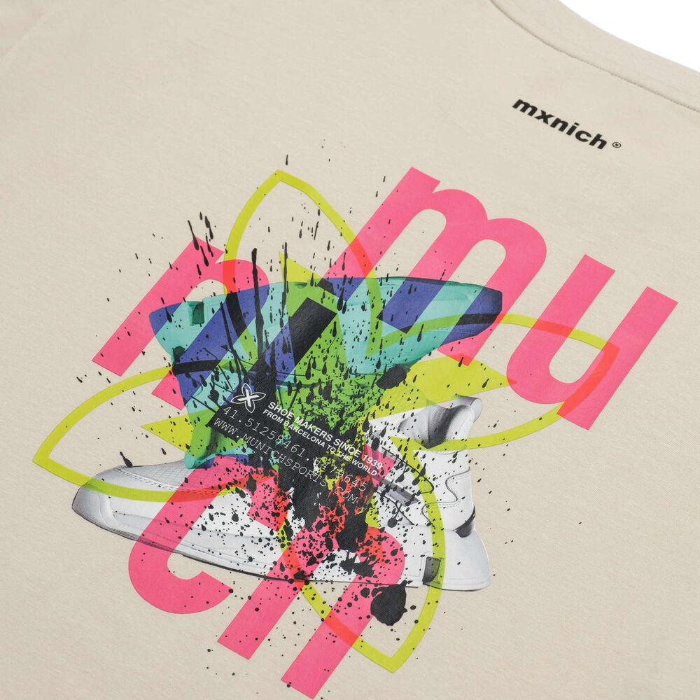 Munich T-Shirt Oversize Nineties 2507243 Beige