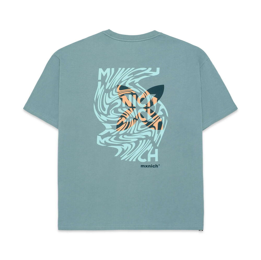 Munich T-Shirt Oversize Psicodelia 2507244 Petroleum