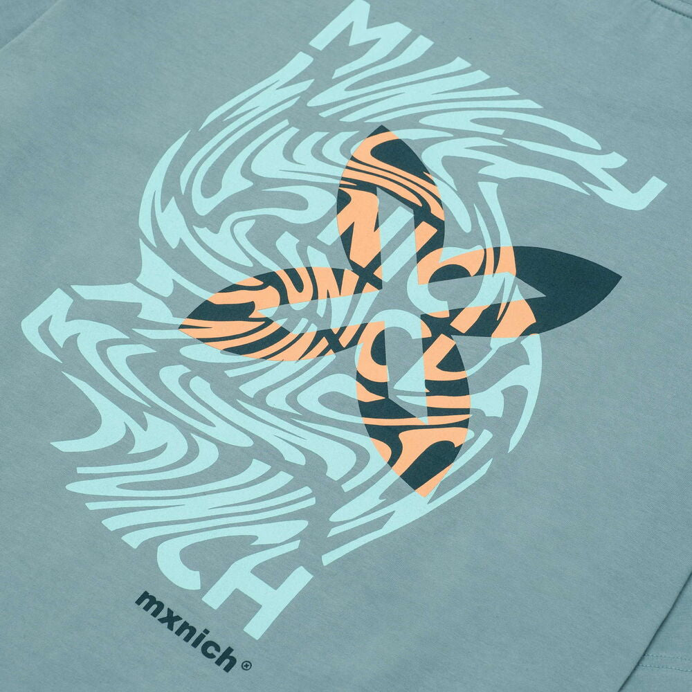 Munich T-Shirt Oversize Psicodelia 2507244 Petroleum